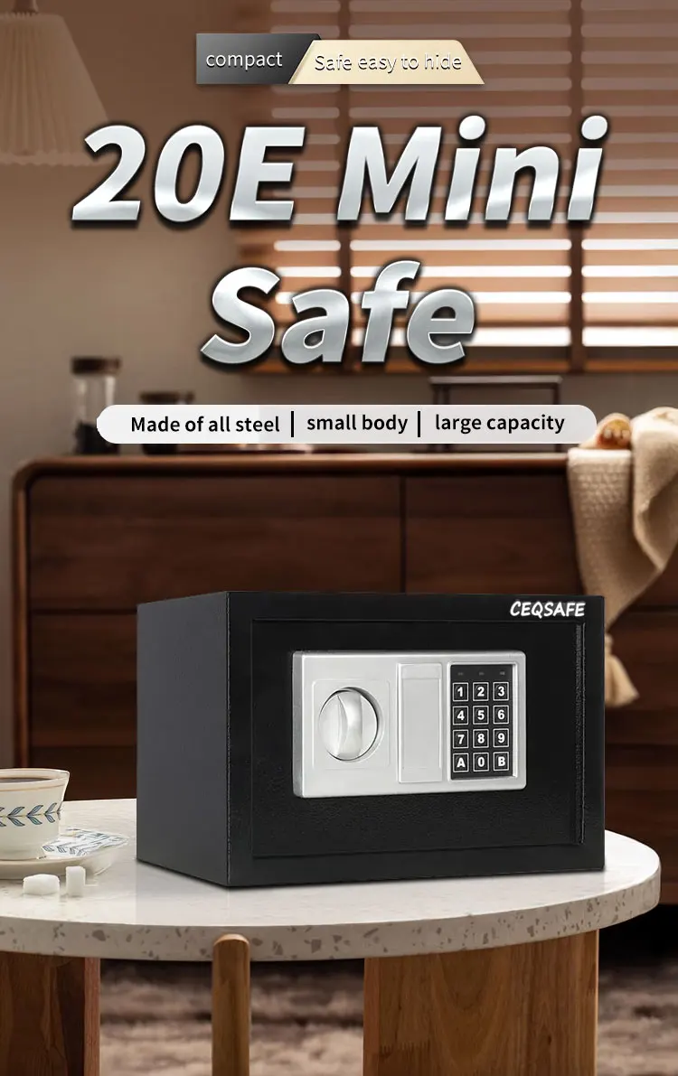 CEQSAFE 2025 American Mechanical High Quality Mini Security Safe Deposit Box factory