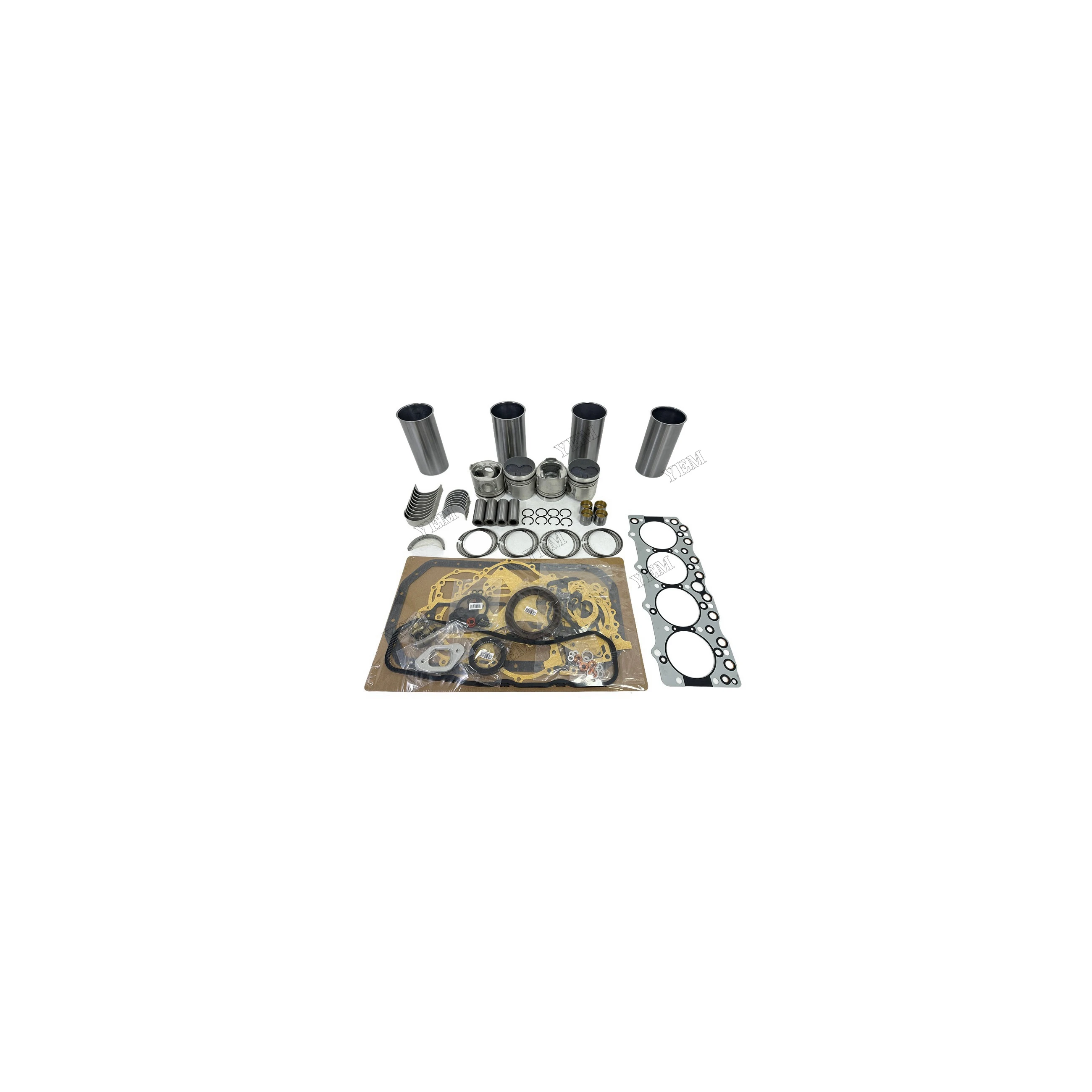 Overhaul Kit With Bearing Set Compatible for Isuzu 4BD2 Diesel Engine Spare Parts