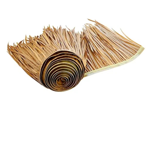 Mexican Straw Roof Thatch Palm Rolls Duck Blind Grass Tiki Huts Boat Bar  Roofing