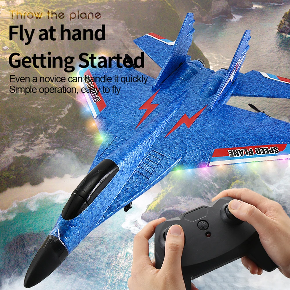 Flying Epp Plane Radio Control Rc Plane Su35 Fighter Jet Kid Flying ...