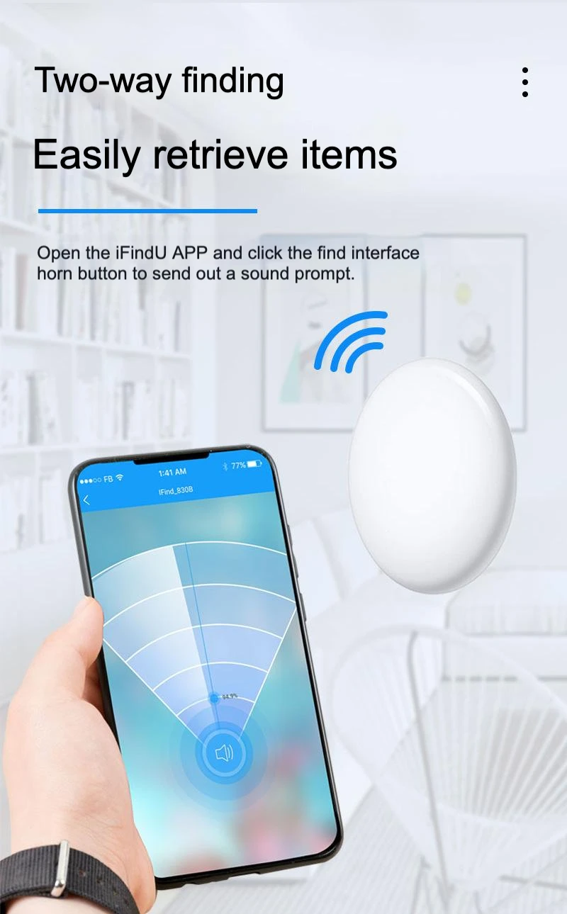 Ifindu Original Air Tag Smart Pet Mini Gps Tracker Locator Dropshipping