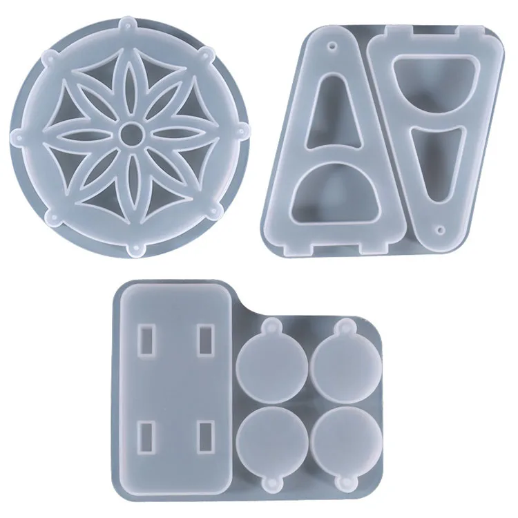 YS 1 Set Ferris Wheel Silicone Mold Photo Album DIY Epoxy Resin Mold Home Office Decoration UV Cyrstal Silicone Mold