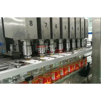 4000BPH 1L Cooking Oil Packing Machine Sunflower Oil Filling Machine Rotary Weighing Olive Oil Filling Machine