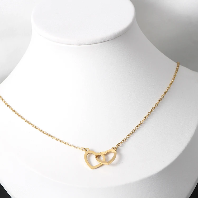 Interlocking Heart Necklace