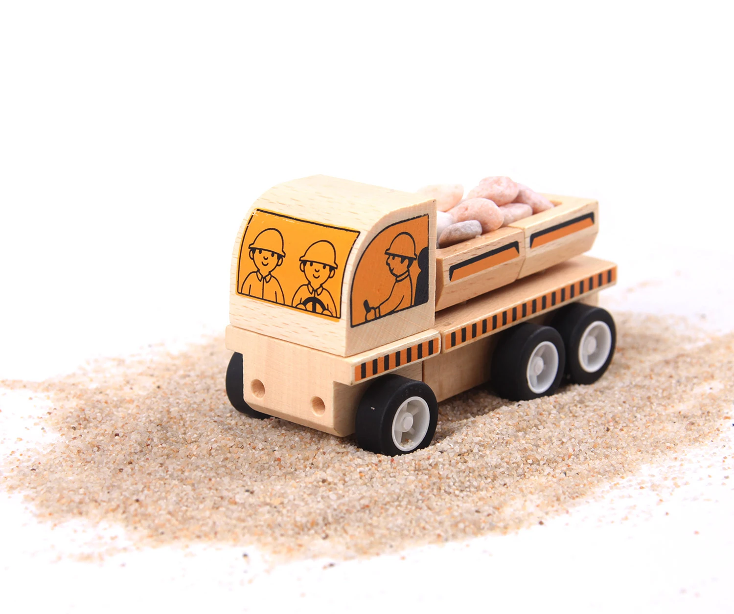 Udeas Baby Mini Custom Toddler Vehicles Car Montessori Wooden Truck