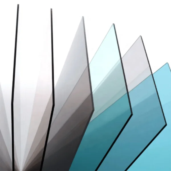 4 X 8 Unbreakable PC Building Material 6mm Plastic Solid Flat Polycarbonate Sheet