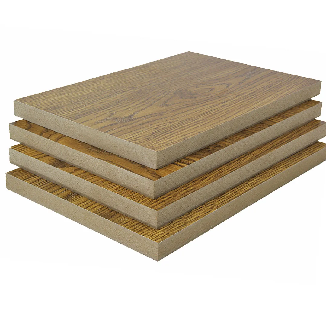 Modern Design Melamine-Faced Density Board Wood Veneer for Hotels ...