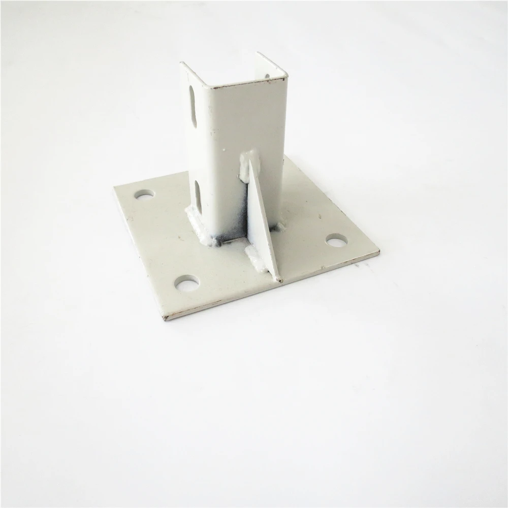 Customized Metal Welded Unistrut Feet, Cheap Price Unistrut Hardware