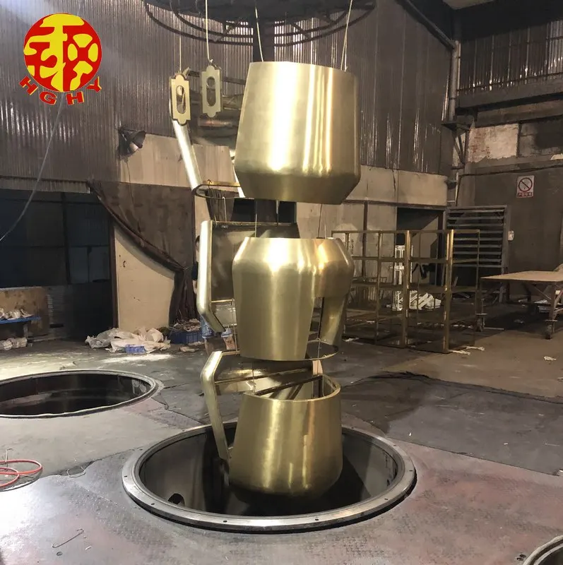 Factory Custom Make Cemetery Vases Metal OEM Brushed 304 Stainless Steel Vases