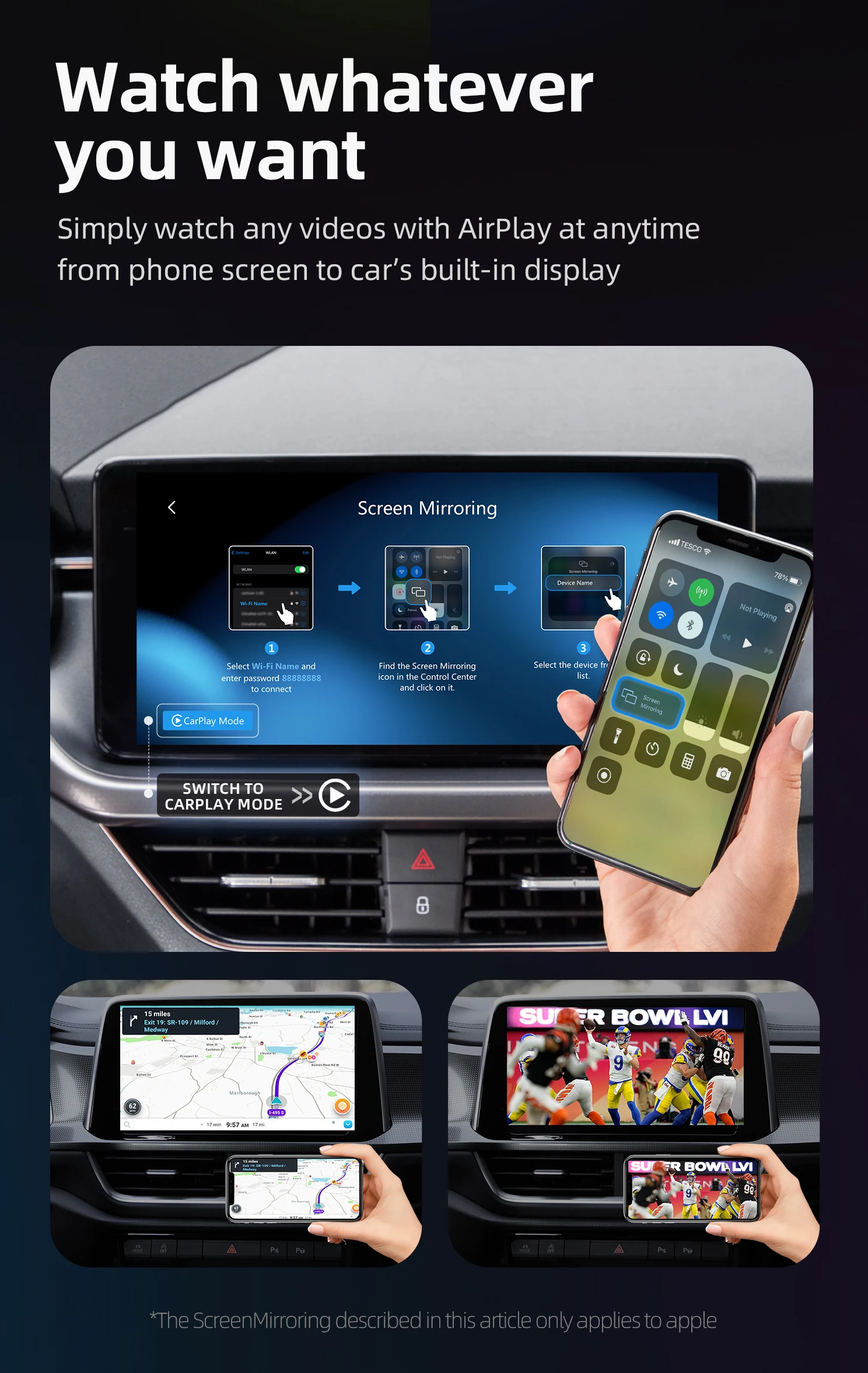 Ottocast Wireless Carplay Adapter Android Auto Box Android Car Play