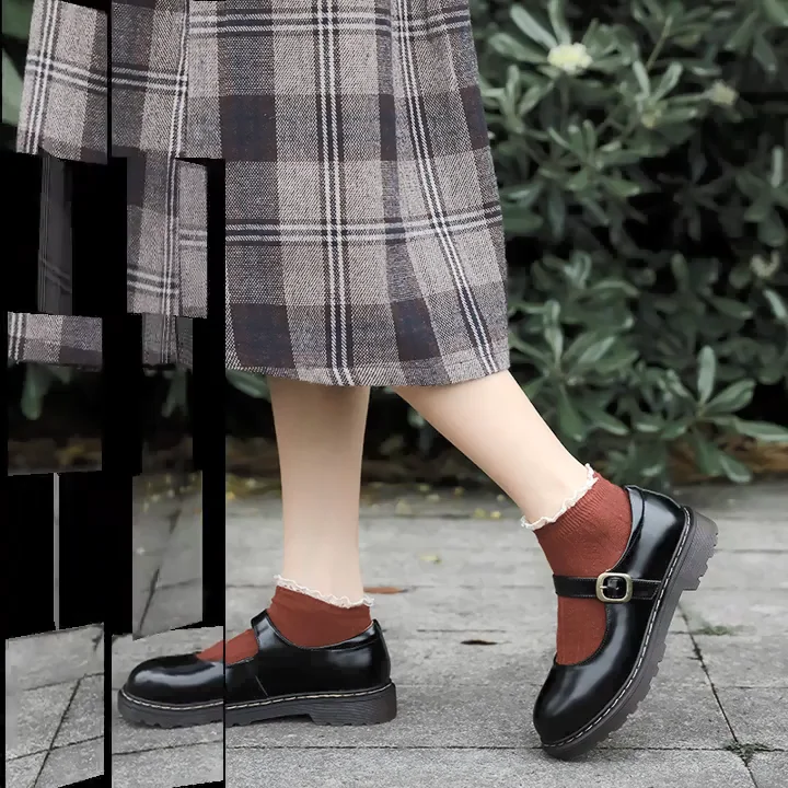 Buy Women's Small Leather Shoes,Lolita 