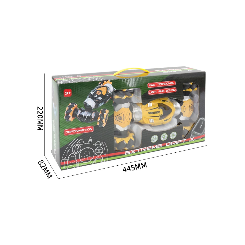 Huiye Hand Gesture Remote Control Twist Car Double Sided Electric Rc