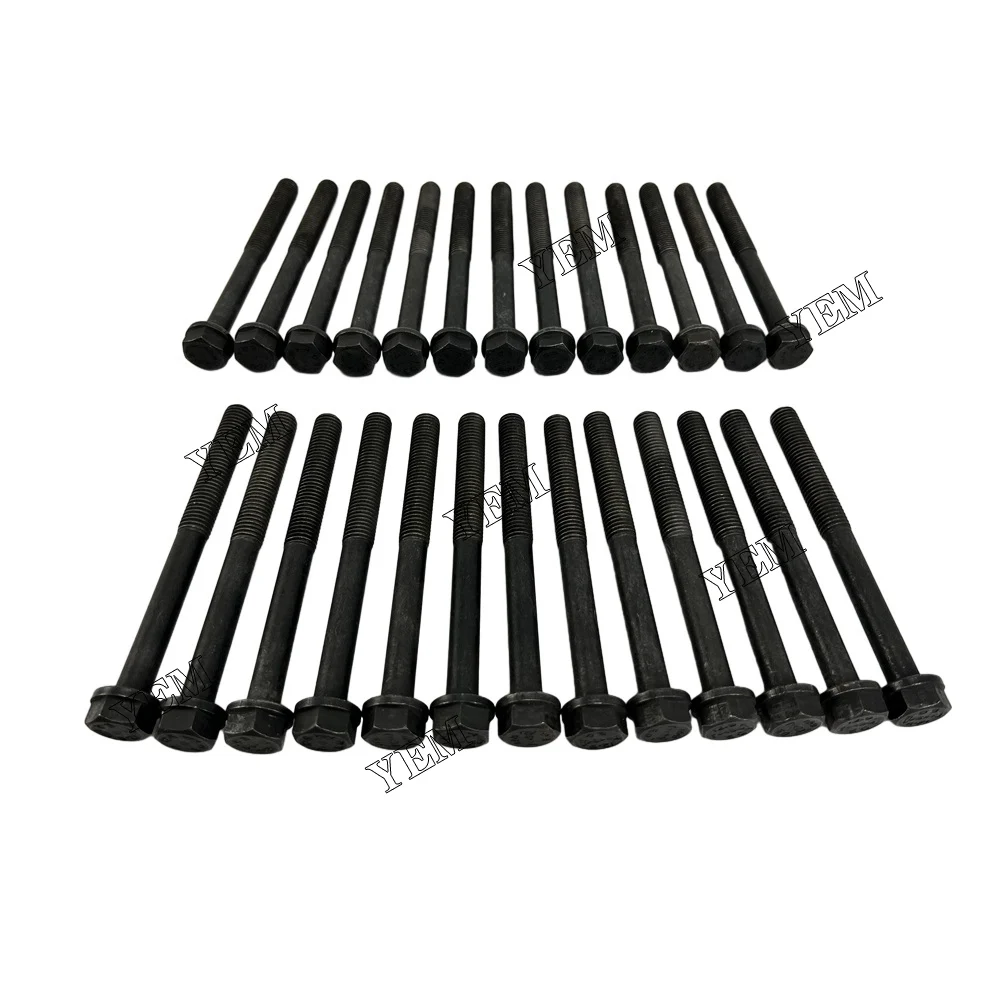 6D102 Cylinder Head Bolt 6754-11-1610 for Komatsu Engine. 3