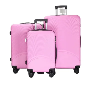 Factory price travel style luggage bag set carry on suitcase