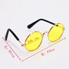 Yellow pet sunglasses