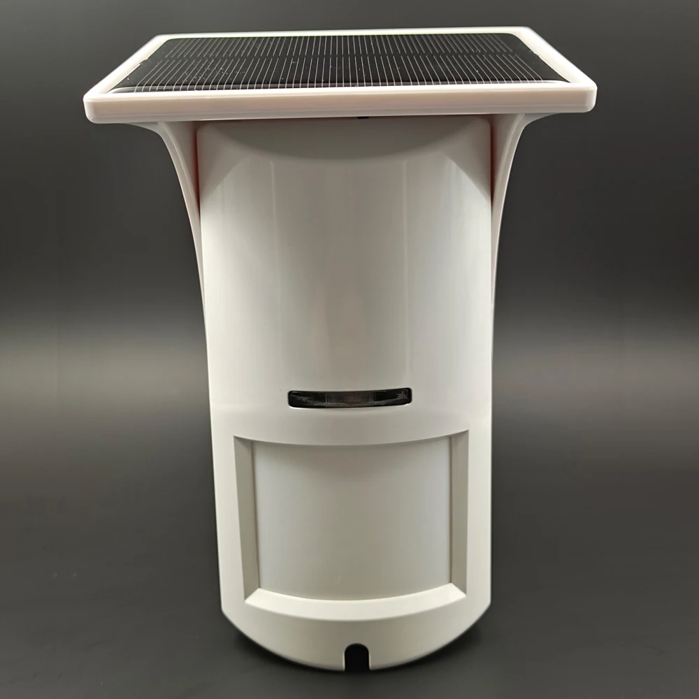 Solar Outdoor Wide Angle 433 mhz Wireless PIR Motion Sensor