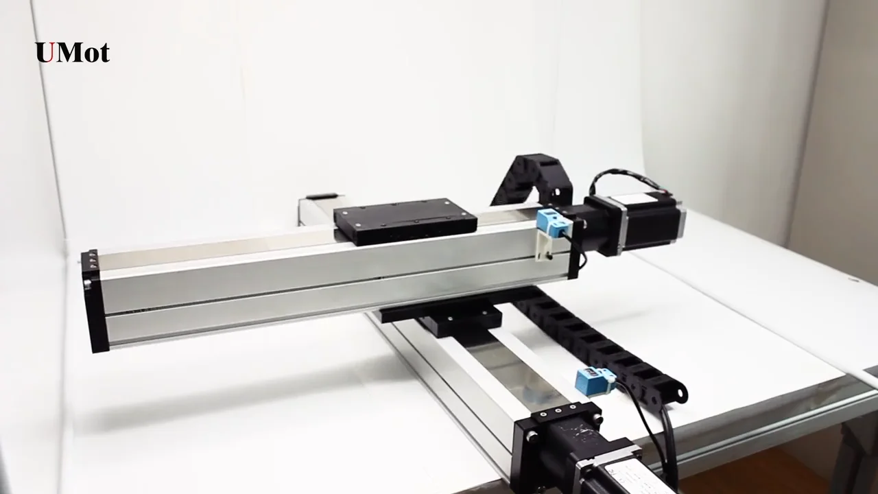Xy Stage 2axis Slide Table Linear Motion Motorized Linear Xy Table For