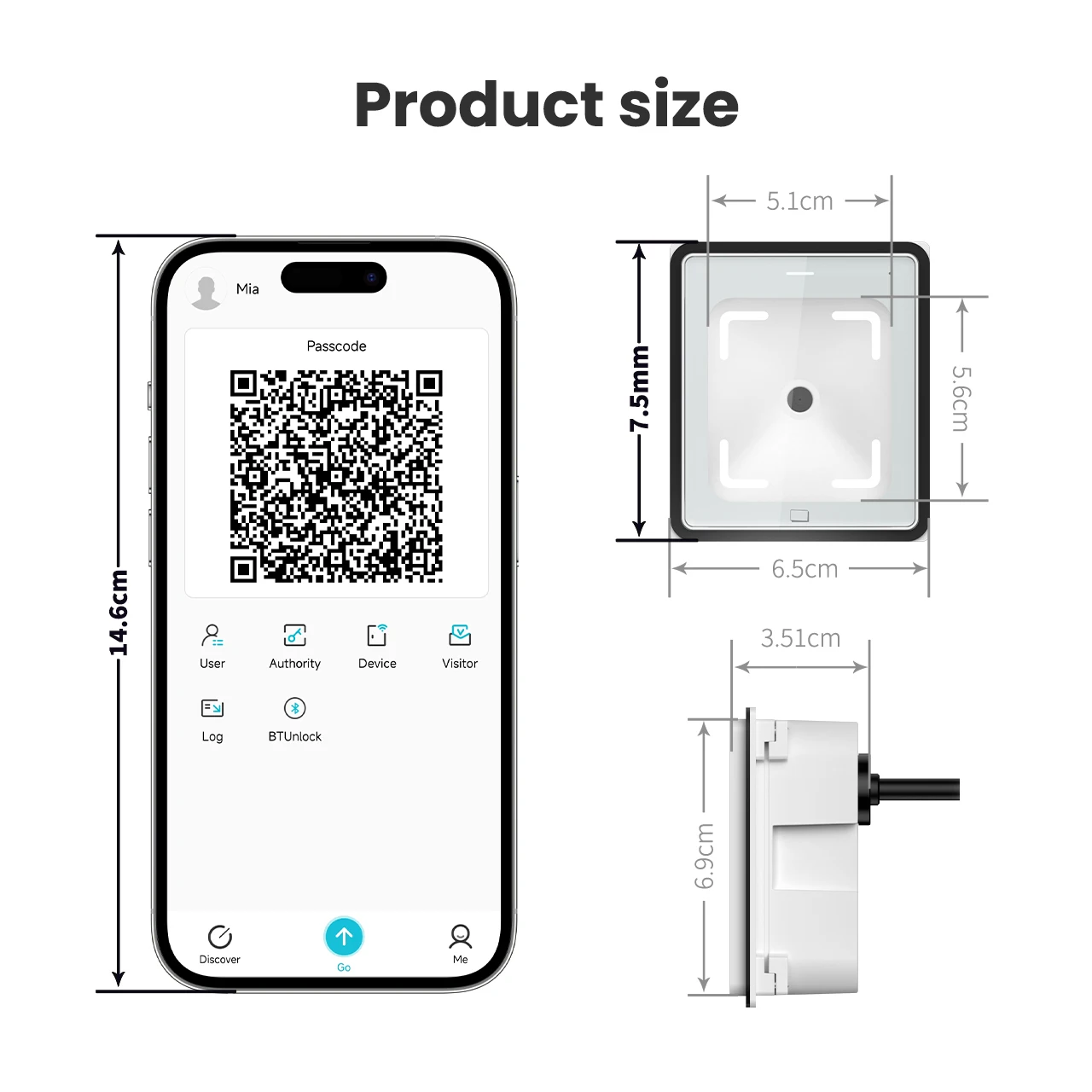 Vguang Q340 Series - Advanced Image Recognition QR Scanner