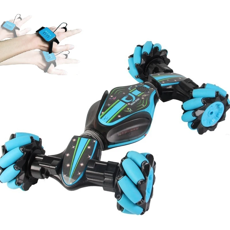 Hand Induction Control RC Vehicle Musical 360 Degree Rolling Double Side Gesture Control Stunt Car