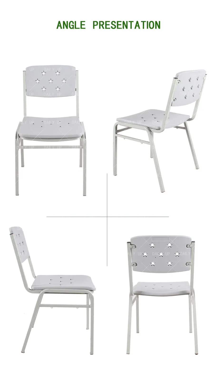 Stacking Chair study table and chair for adults study chairs for students