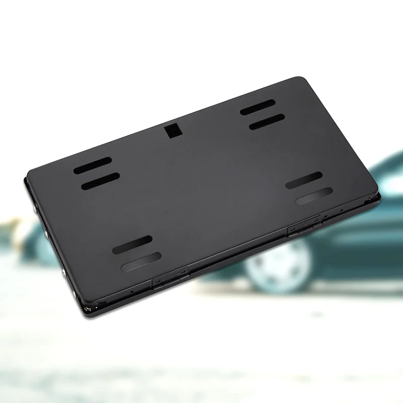 Usa Size Car Number Plate Hider Remote Control Electric License Plate