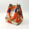 Khaki Orange Block