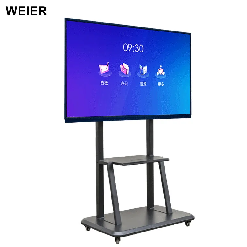 WEIER 85 Interactive Display LED Screen Whiteboard IFP Smart Board for Classroom Use