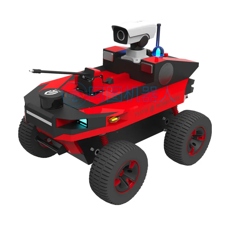 Autonomous Wheel Security Patrol Robot Indoor And Outdoor Defense And