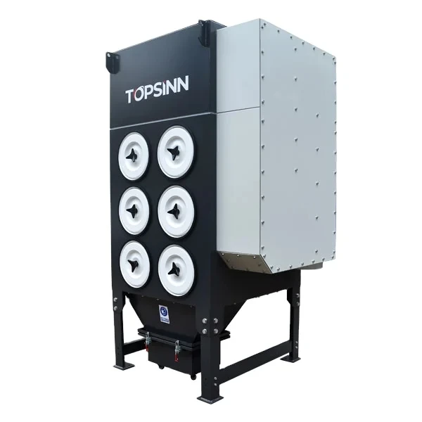 TOPSINN Laser Cutting Dust Colleactor Fume Extractor TODC- 4L 6L