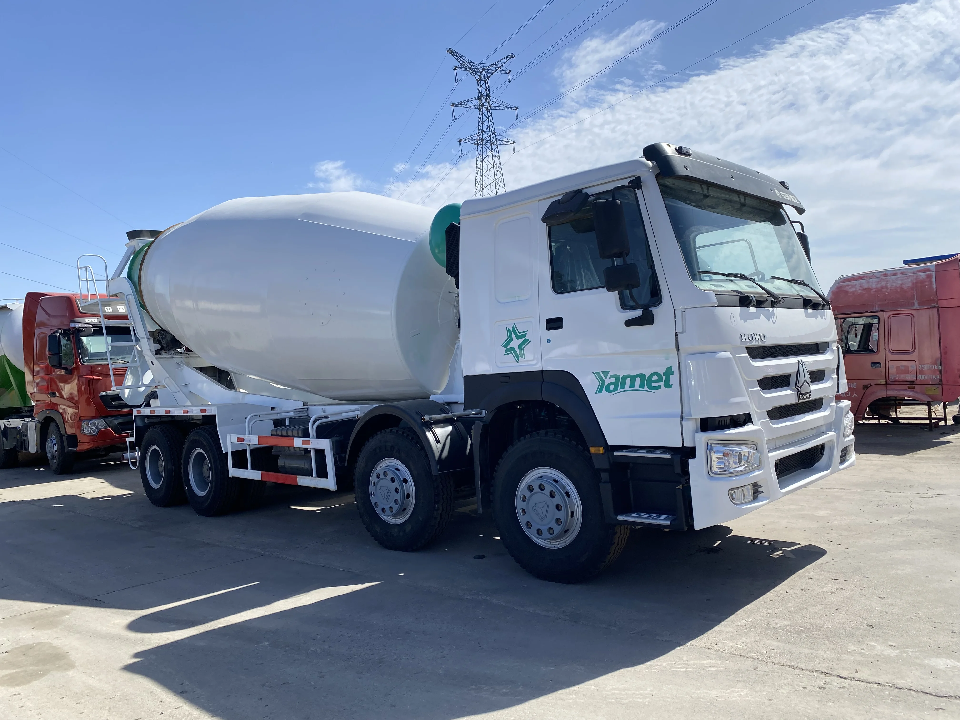 Howo Concrete Mixing Truck 6x4 10 Wheels 12 Cubic Sinotruk Howo