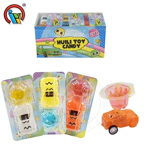 Toy Candy China Factory Fruit Jam Candy with Pullback Car Toy