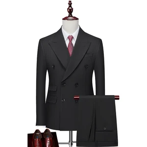 3-piece Wedding Suit Business Formal Wear Workwear Interview Wear Business Jacket Wholesale Clothing  Men's Suits Jacket