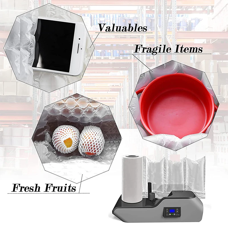 Air Inflatable Packaging Bag 20 Microns 400mm X 290mm For