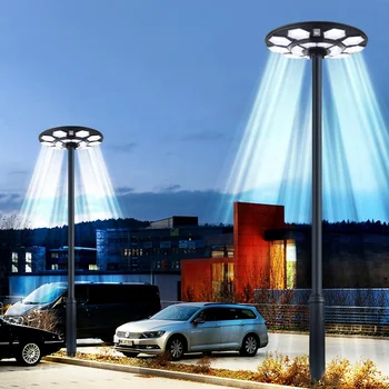 Solar UFO Flying Saucer LED Lamp Street Light IP65 Home Outdoor Garden Landscape Lighting for Road Application