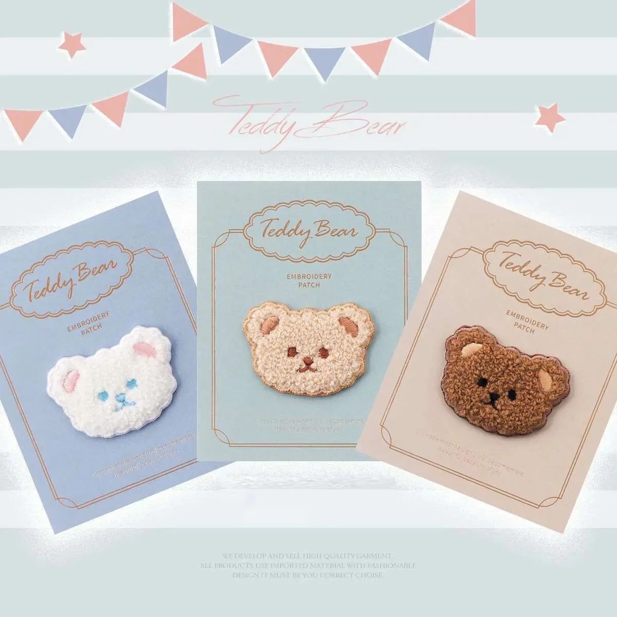 Pegatinas De Tela Con Bordado De Oso Tridimensional,Pegatinas De Tela De  Felpa Autoadhesivas De Dibujos Animados Para Manualidades,Bolso De Ropa Que  Combina Con Todo,Patrón Decorativo - Buy De Dibujos Animados Lindo Tres