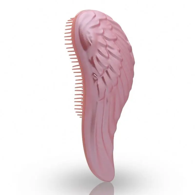 Wholesale Abs Plastic Egg Comb Brush Wide Tooth Detangle Wet Womans Paddle Large Detangling Women Ha