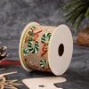 Glitter Candy Cane Ribbon