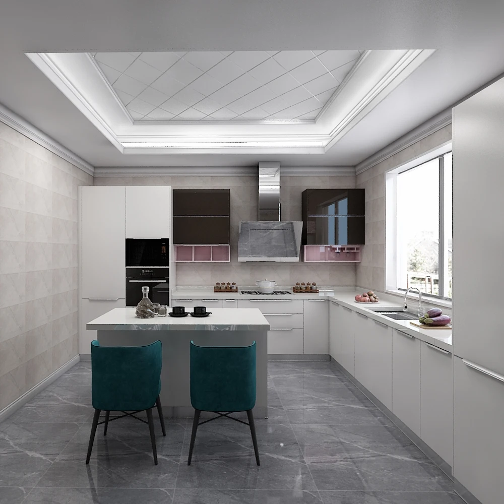 Allure Saudi Arabia Cad Drawings Automatic Marble Top Glossy Glass Wall