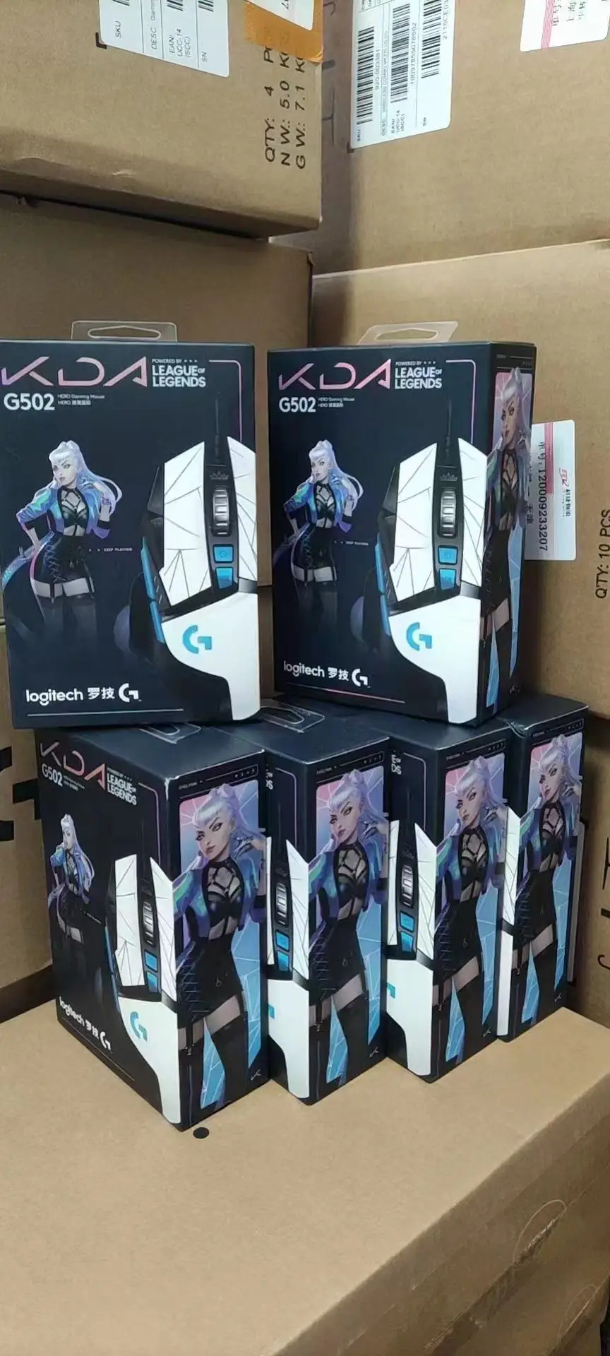 Factory Stock logitech KDA G502 Hero Wired Gaming Mouse for Computer Desktop 25600dpi 11keys Optical Usb RGB