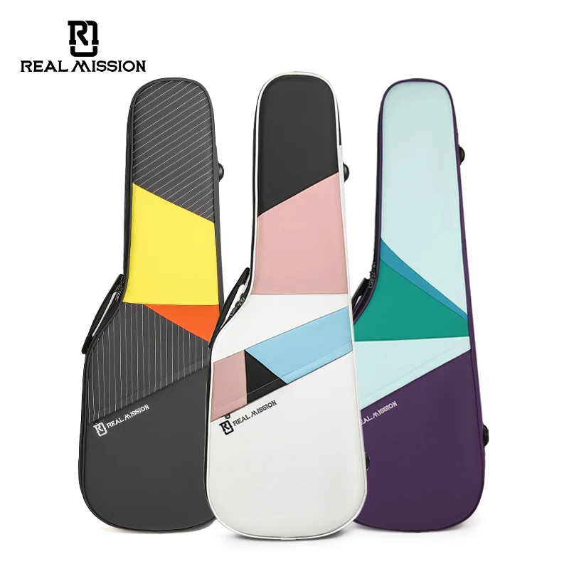 lris-D Wholesale OEM Waterproof  colorful ukulele acoustic custom guitar case bag  electric guitar bag music gig bag factory