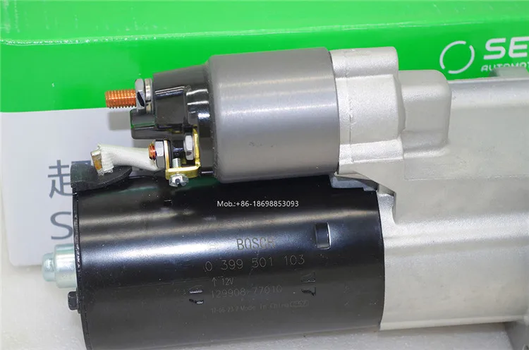 Yanmar 4TNV98 Engine Starter Motor 12V 9T SEG Starter Assembly for