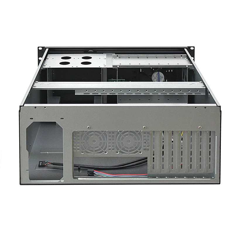 Cheapest Promotion Price 4U  ATX Computer Server Case With Door Lockable 19inch Rack Mount Server Chassis 450mm Depth
