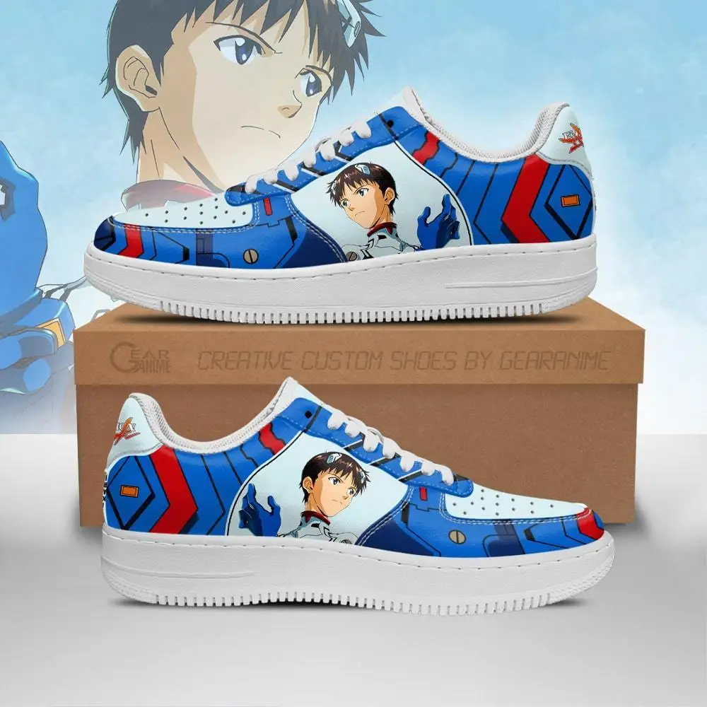 Diy Sepatu Kets Penggemar Anime Evangelion Shinjii Ikari Sepatu Neon  Genesis Evangelion - Buy Af Sepatu Neon Genesis Evangelion,Anime Neon  Genesis Evangelion \
