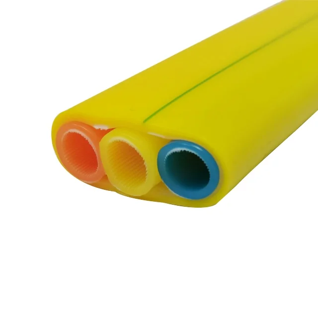 Kiʻekiʻe kiʻekiʻe 3 ala 10/8mm Wall mānoanoa 2.5mm microduct hdpe Bundle Paipu Paipu paipu