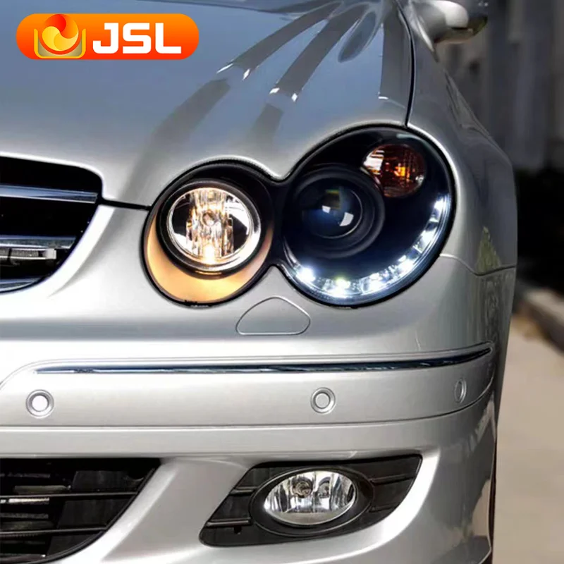 Cache De Phare Avant Gauche Pour Mercedes CLK W209 (2003-2009) - Lentille De Protection