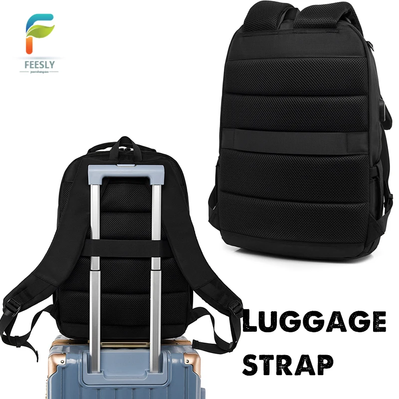 Lightweight Waterproof Nylon Laptop Backpack for 16 Inch Laptops - USB  Business-Style Backpack for College & Office Use