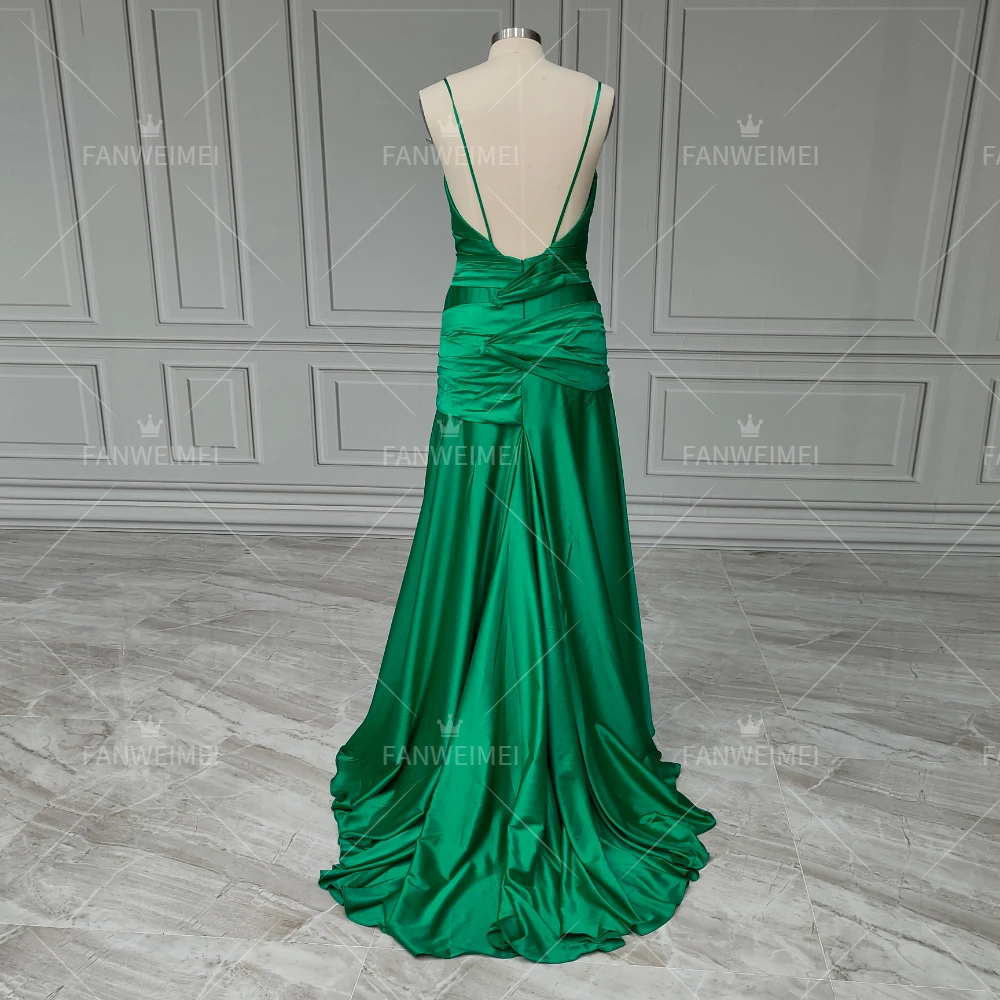 Vintage Green Atonement V-Neck Evening Dress 2024 on Keira Knightley  Elegant Long Celebrity Dress Prom Party Gowns for Women