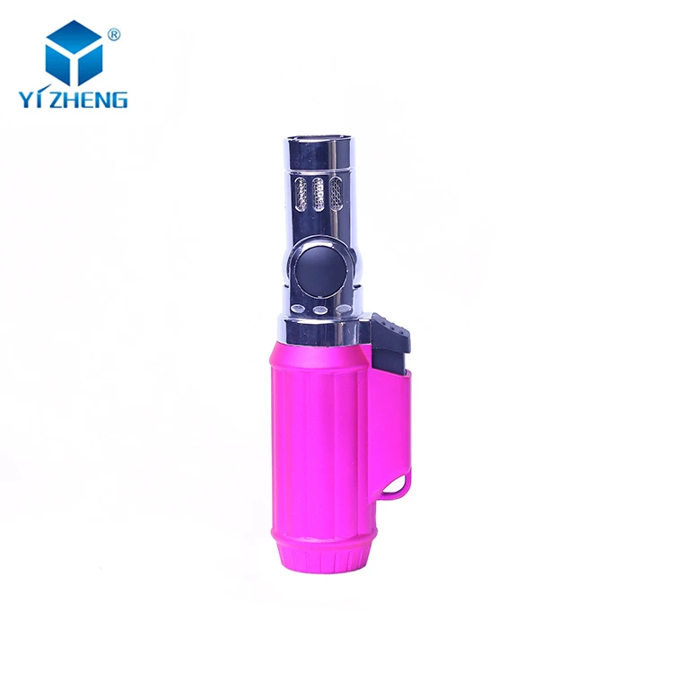 Flame Nozzle 180 Degrees Freely Adjusted Wholesale Flame Jet Cigar Butane Gas Torch Lighter Smoking Accessories