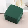 Zipper box [dark green]; 10x10x5cm