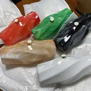 Acrylic Clutch Bag for Woman Wholesales Fashion Chain Wedding Party Handbags Luxury Evening Dinner Wedding Bags Women Clutch